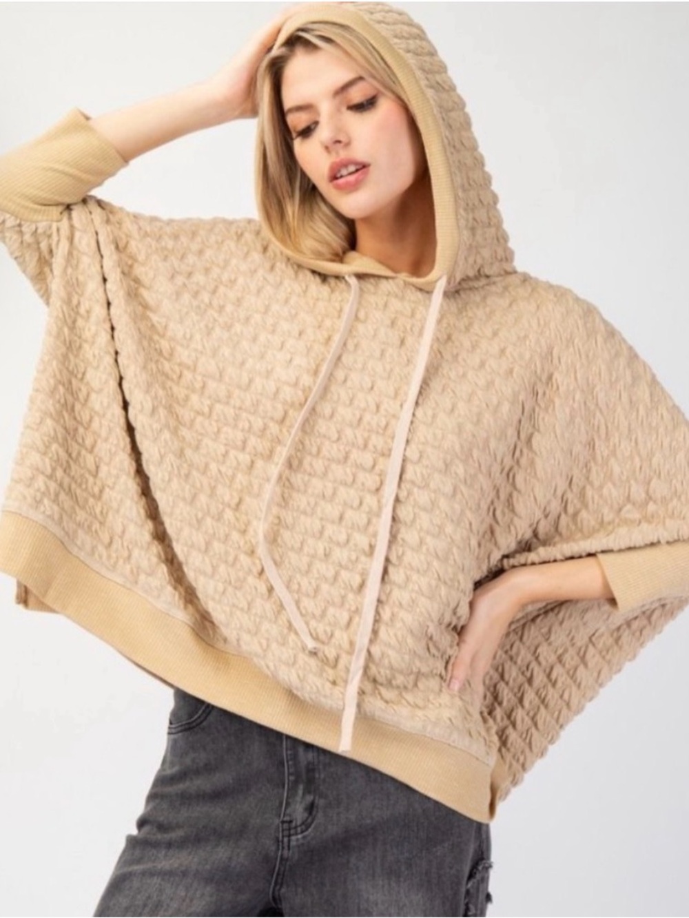 NWT Easel textured hoodie & pant set